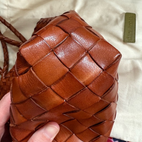 Dragon Diffusion Santa Croce Small Tan Bag - Picture 9 of 14